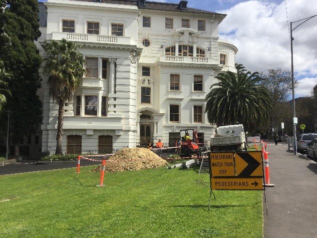 Treasury Gardens Training Installation