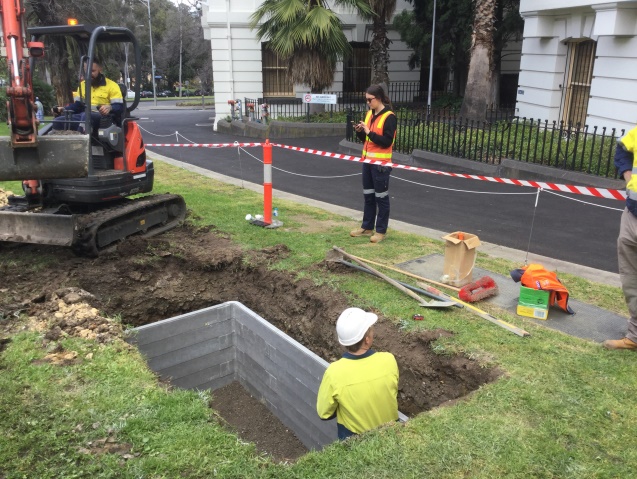 Treasury Gardens Training Installation