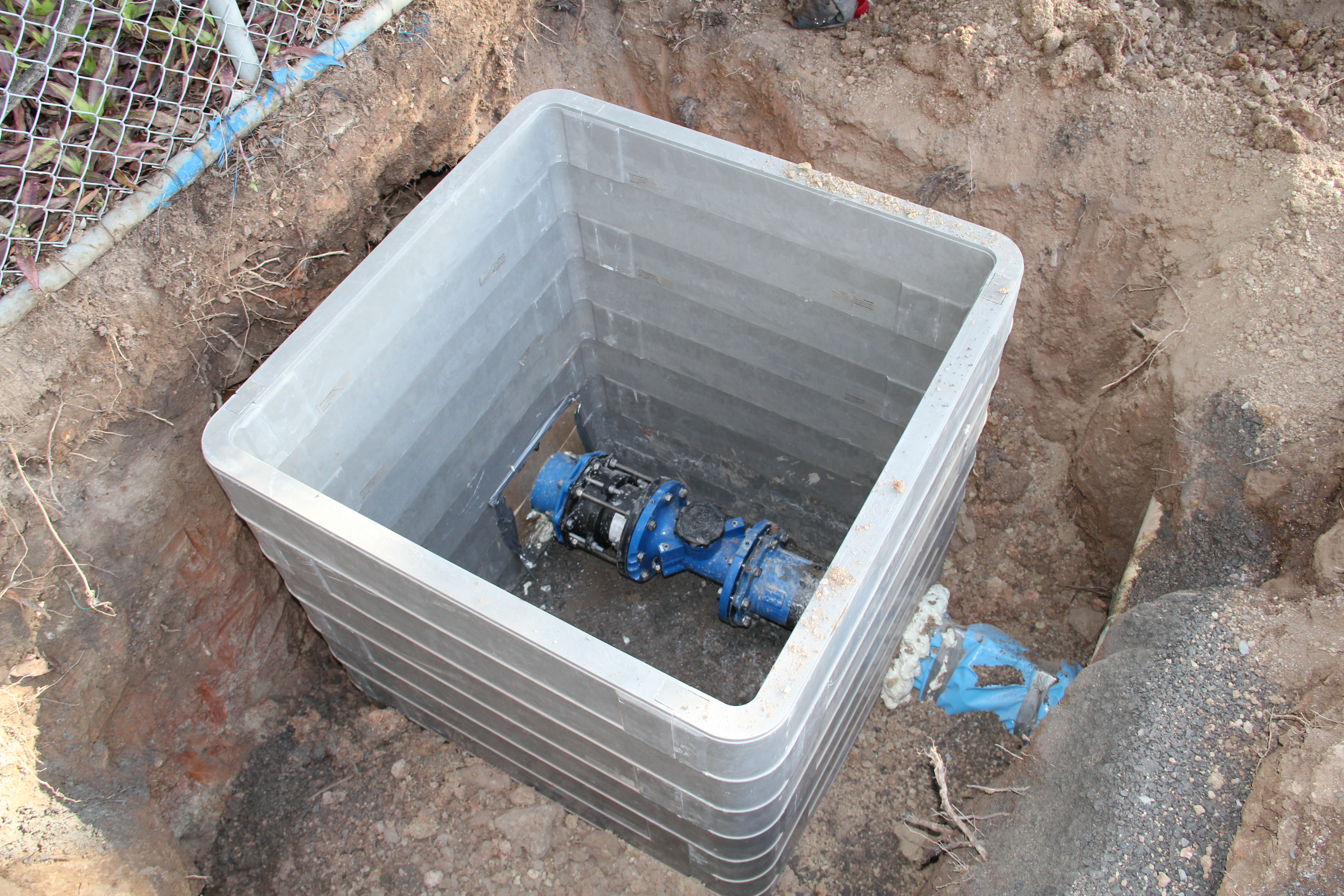 Sports Centre Water Meter Installation