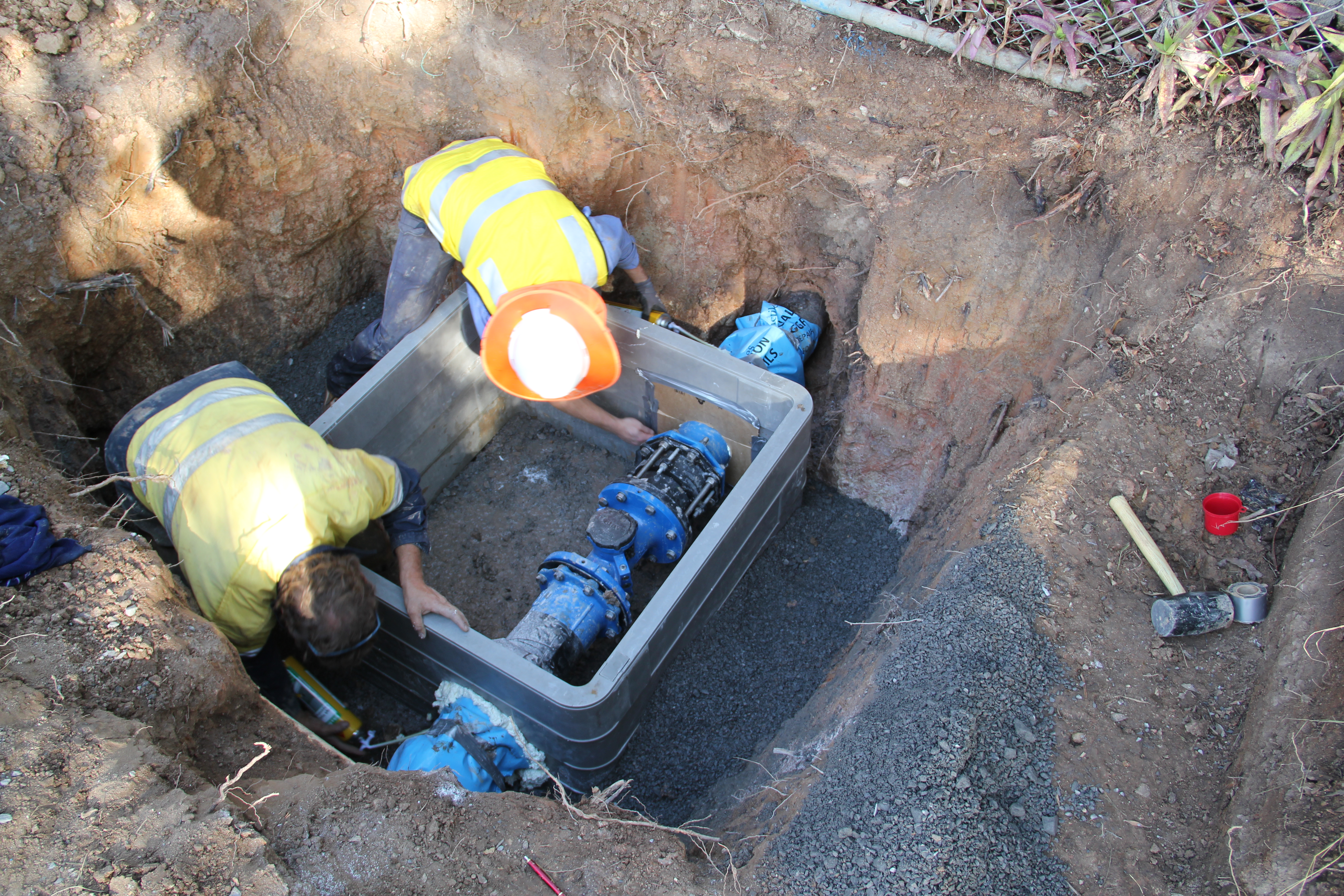 Sports Centre Water Meter Installation