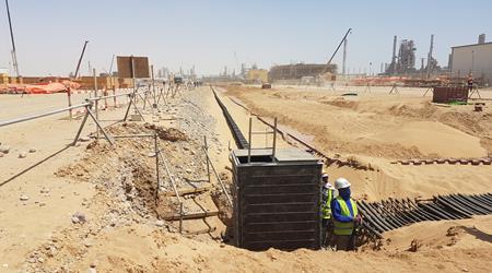 Fibre Optic & CCTV for Saudi Arabian Complex