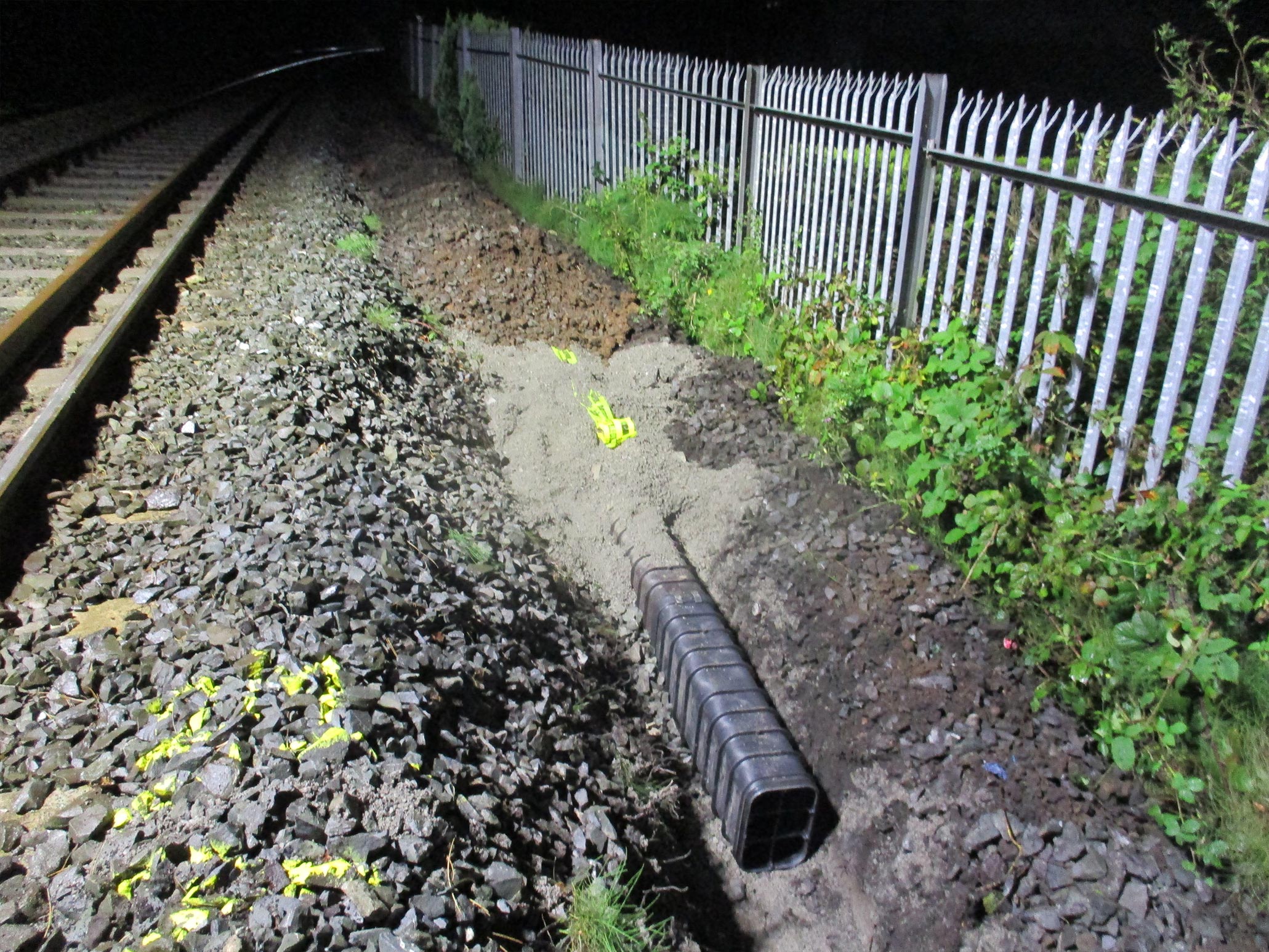 Night Shift Track Possession for NI Railways